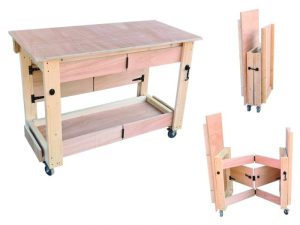 Foldable and mobile benches
